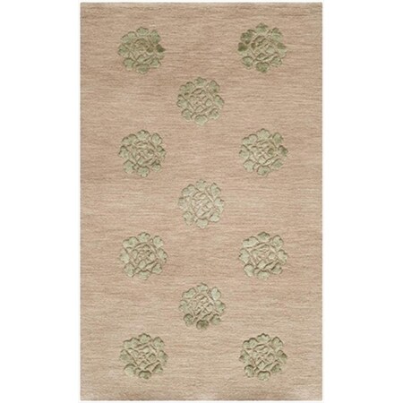 Safavieh 8 ft. 6 in. x 11 ft. 6 in. Large Rectangle Contemporary Martha Stewart Rattan Hand Knotted Rug MSR5634H-9
